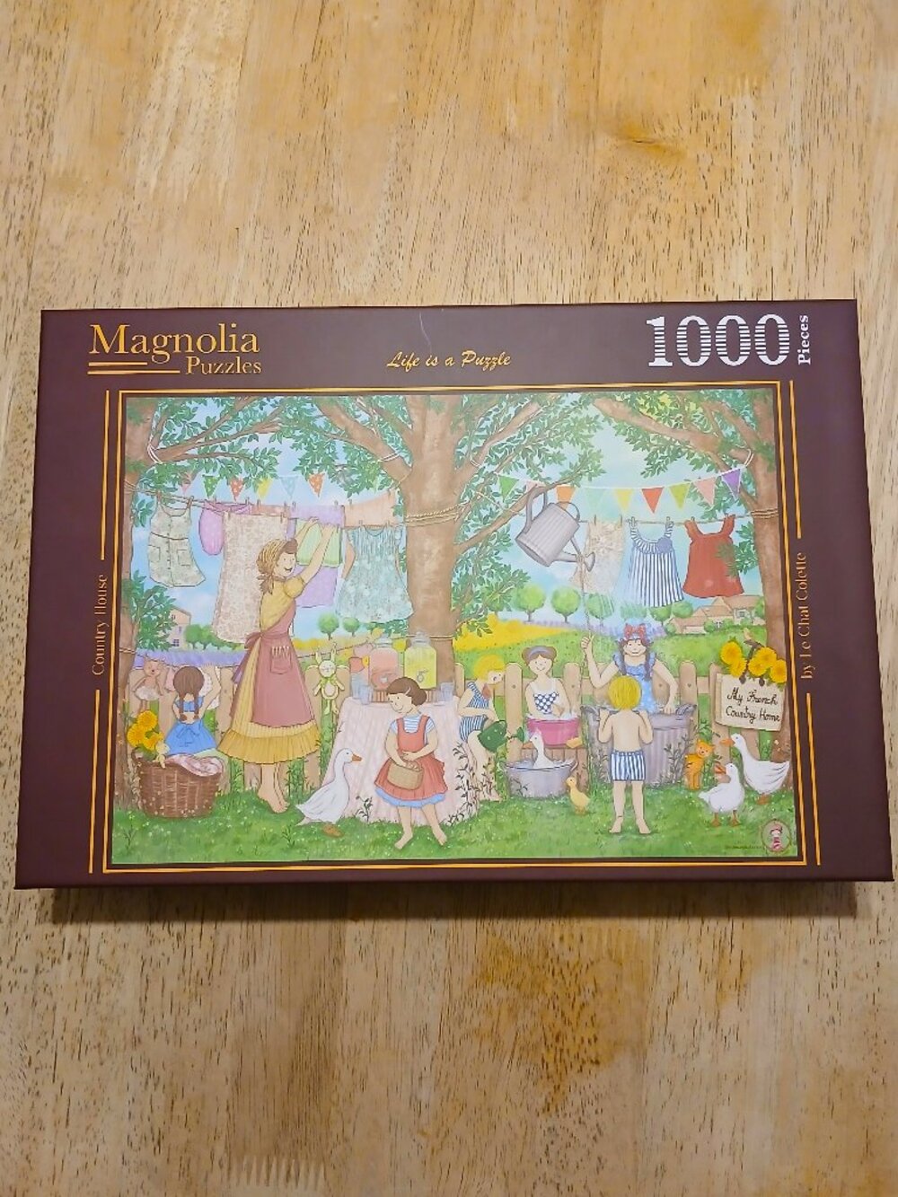 Magnolia Puzzles "Country House" Jigsaw Puzzle, 1000 Pieces